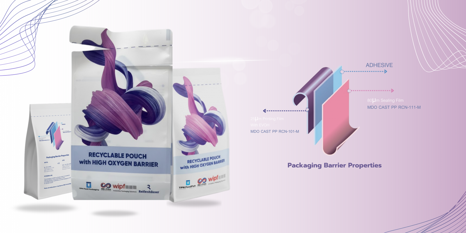 MDO Printing non barrier film: RCN-101-M